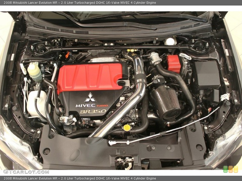 2.0 Liter Turbocharged DOHC 16-Valve MIVEC 4 Cylinder Engine for the 2008 Mitsubishi Lancer Evolution #60757364