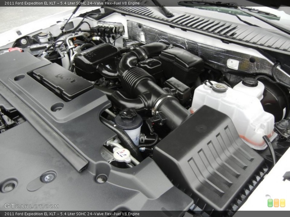 5.4 Liter SOHC 24-Valve Flex-Fuel V8 Engine for the 2011 Ford Expedition #60763397