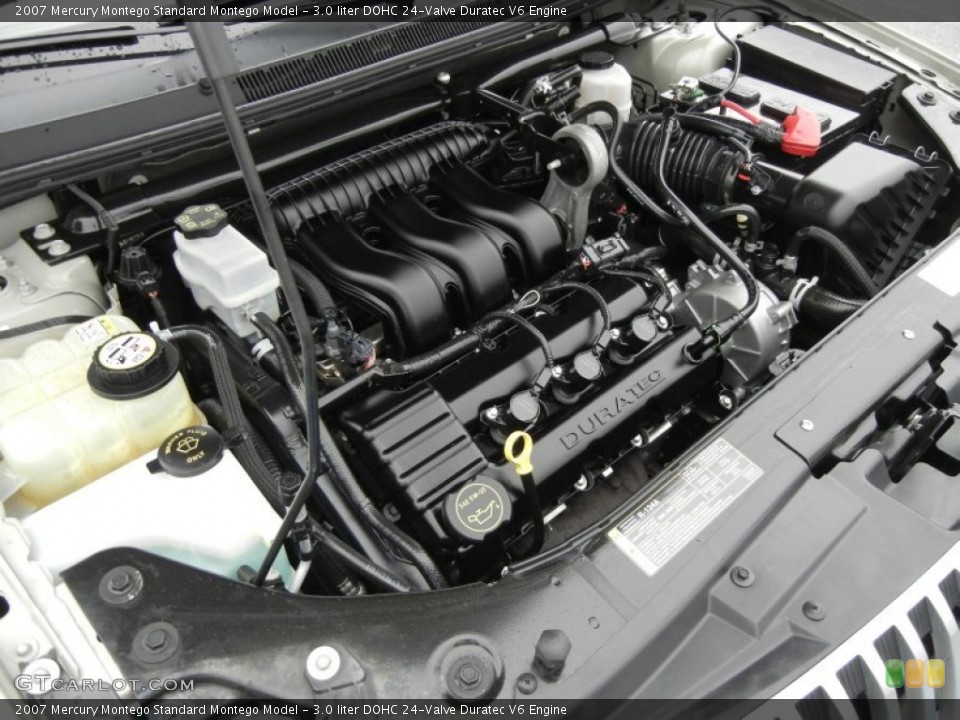 3.0 liter DOHC 24-Valve Duratec V6 Engine for the 2007 Mercury Montego #60763943