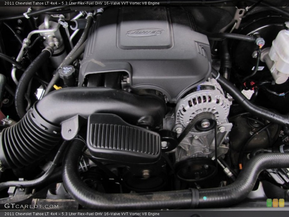 5.3 Liter Flex-Fuel OHV 16-Valve VVT Vortec V8 Engine for the 2011 Chevrolet Tahoe #60768107