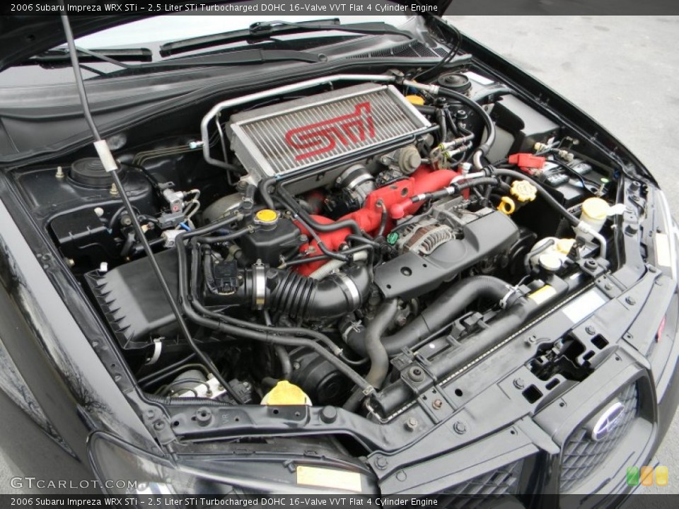 2.5 Liter STi Turbocharged DOHC 16-Valve VVT Flat 4 Cylinder Engine for the 2006 Subaru Impreza #60772922