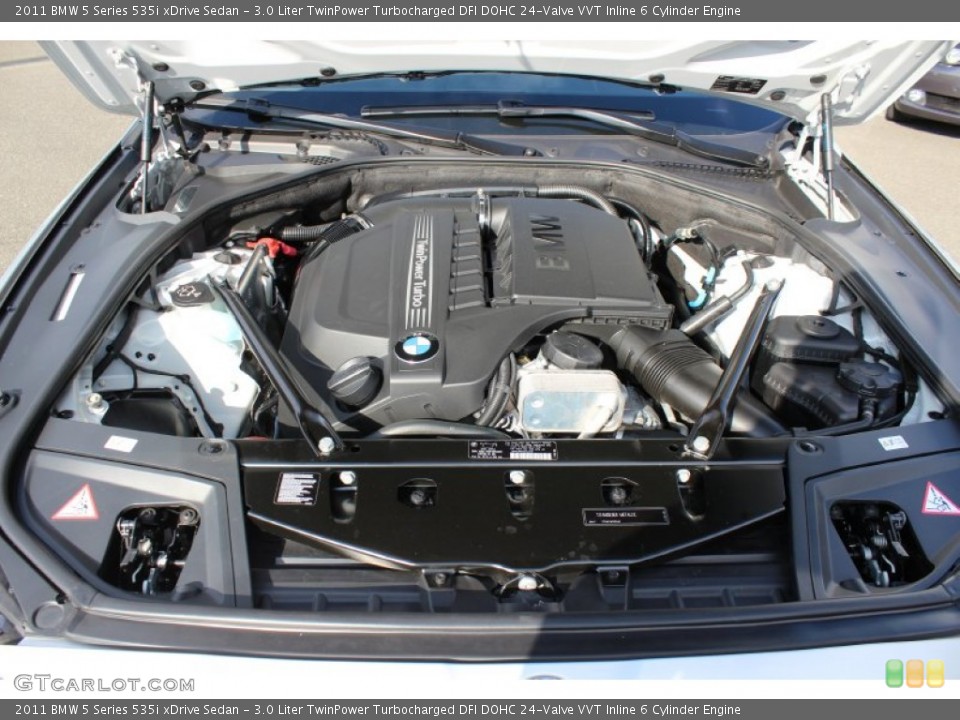3.0 Liter TwinPower Turbocharged DFI DOHC 24-Valve VVT Inline 6 Cylinder Engine for the 2011 BMW 5 Series #60775985