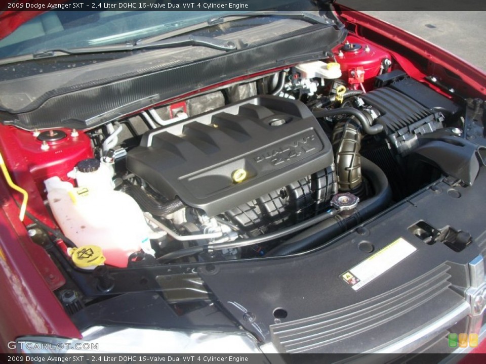 2.4 Liter DOHC 16-Valve Dual VVT 4 Cylinder Engine for the 2009 Dodge Avenger #60779315