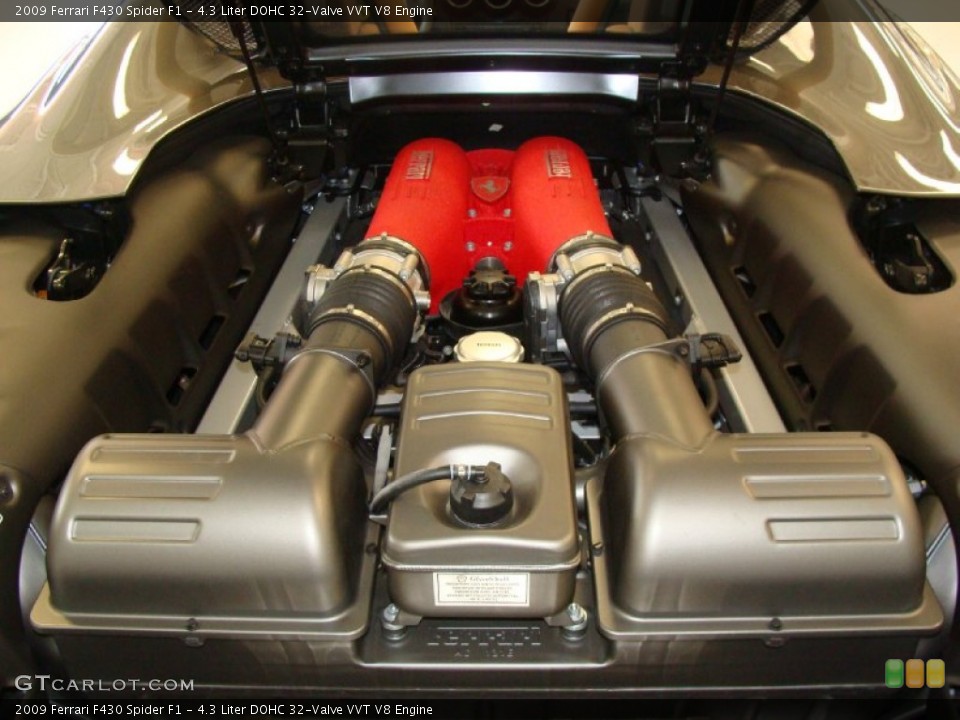 4.3 Liter DOHC 32-Valve VVT V8 Engine for the 2009 Ferrari F430 #60779696