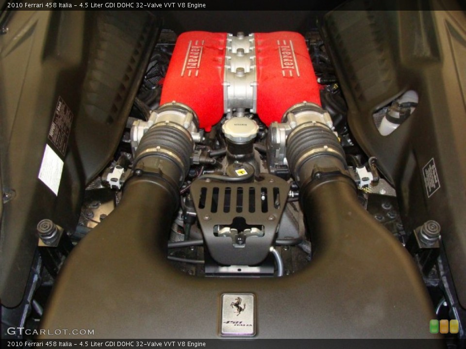 4.5 Liter GDI DOHC 32-Valve VVT V8 Engine for the 2010 Ferrari 458 #60779945