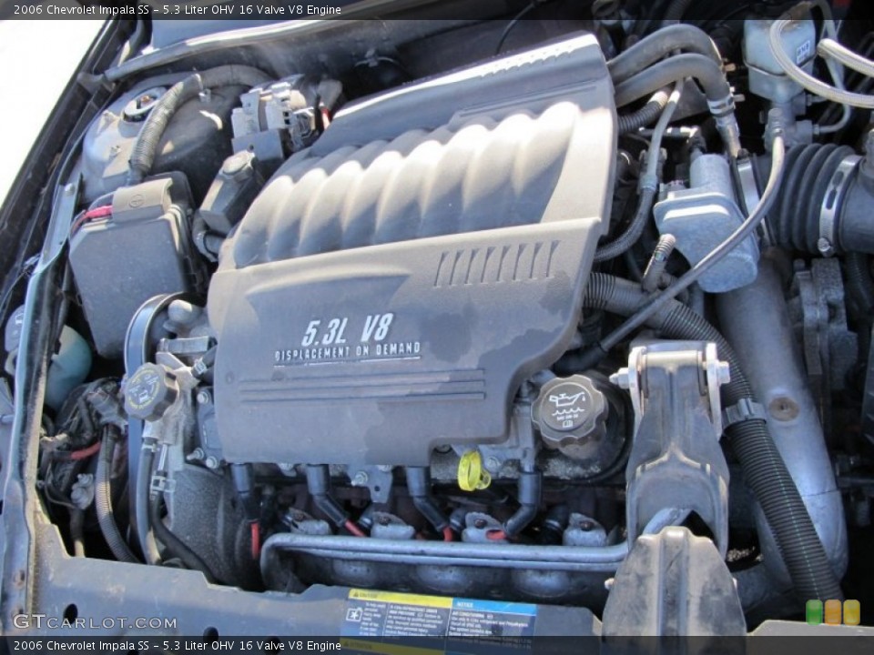 5.3 Liter OHV 16 Valve V8 Engine for the 2006 Chevrolet Impala #60786050