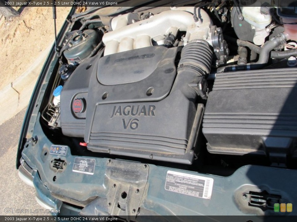 2.5 Liter DOHC 24 Valve V6 Engine for the 2003 Jaguar X-Type #60787838