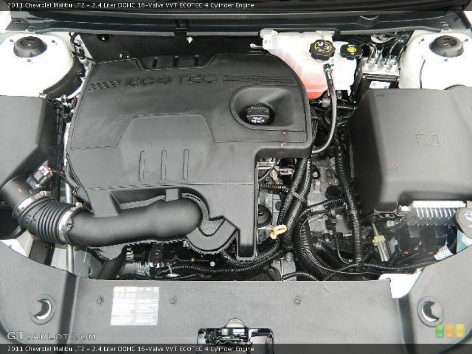 2.4 Liter DOHC 16-Valve VVT ECOTEC 4 Cylinder Engine for the 2011 Chevrolet Malibu #60789239