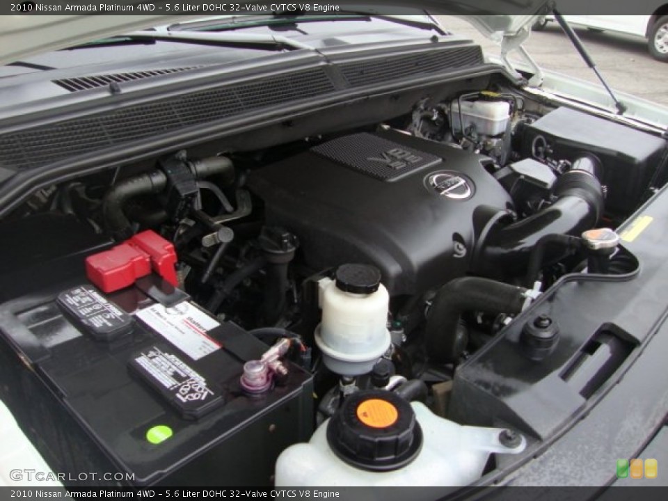 5.6 Liter DOHC 32-Valve CVTCS V8 Engine for the 2010 Nissan Armada #60791915