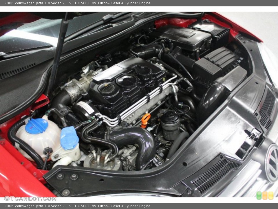 1.9L TDI SOHC 8V Turbo-Diesel 4 Cylinder Engine for the 2006 Volkswagen Jetta #60810996