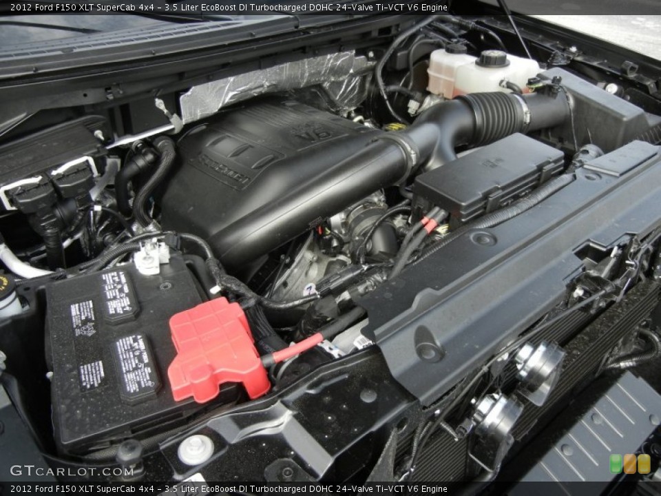 3.5 Liter EcoBoost DI Turbocharged DOHC 24-Valve Ti-VCT V6 Engine for the 2012 Ford F150 #60813153