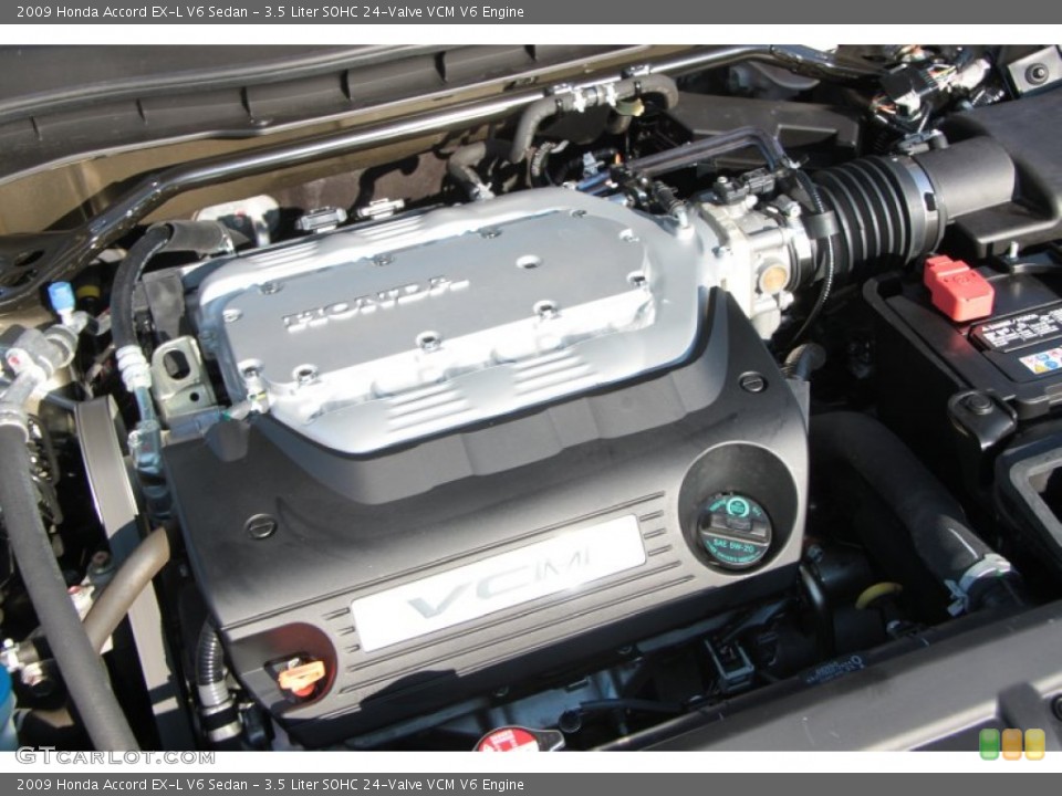 3.5 Liter SOHC 24-Valve VCM V6 Engine for the 2009 Honda Accord #60816228