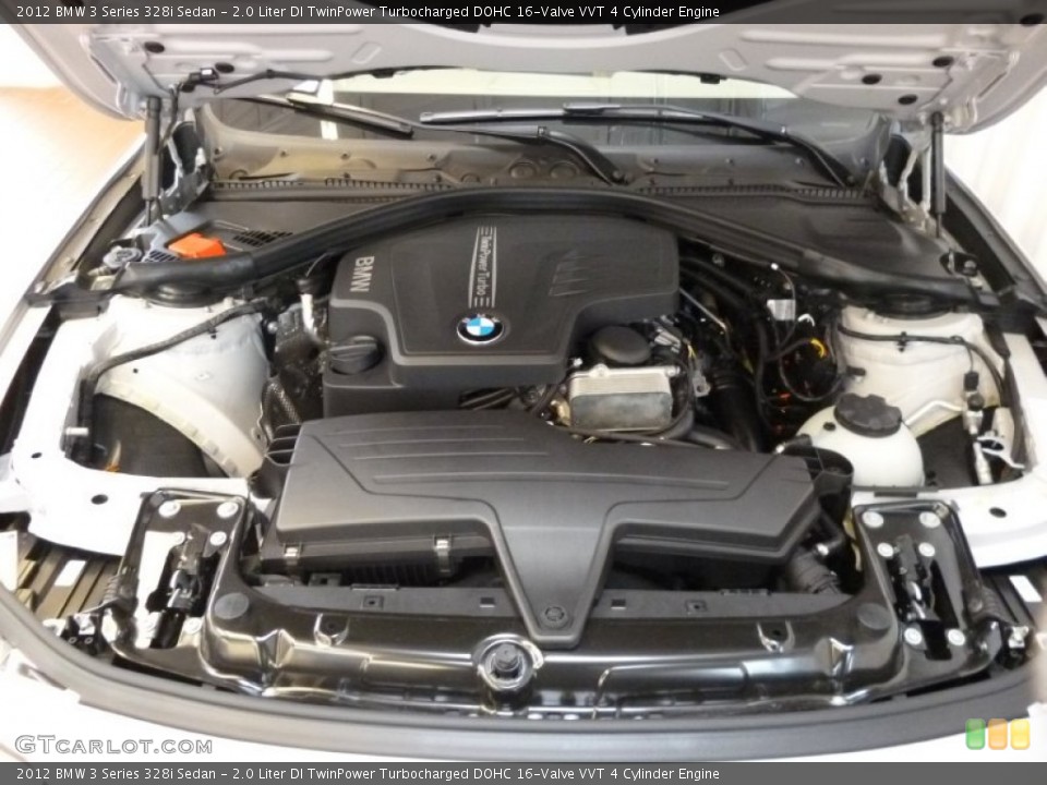 2.0 Liter DI TwinPower Turbocharged DOHC 16-Valve VVT 4 Cylinder Engine for the 2012 BMW 3 Series #60819921