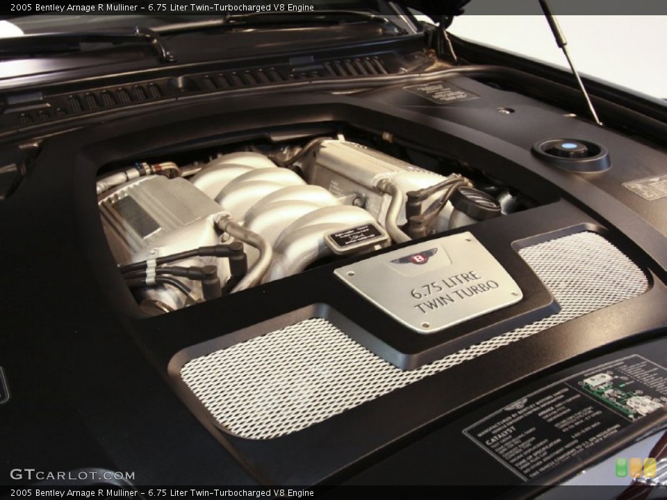 6.75 Liter Twin-Turbocharged V8 Engine for the 2005 Bentley Arnage #60820017