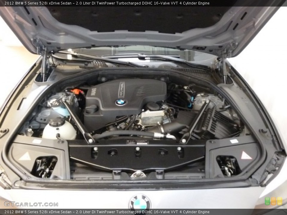2.0 Liter DI TwinPower Turbocharged DOHC 16-Valve VVT 4 Cylinder Engine for the 2012 BMW 5 Series #60820512