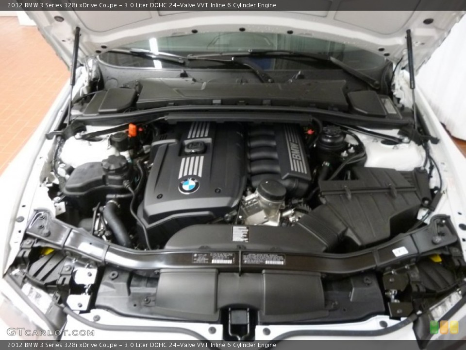 3.0 Liter DOHC 24-Valve VVT Inline 6 Cylinder Engine for the 2012 BMW 3 Series #60821109