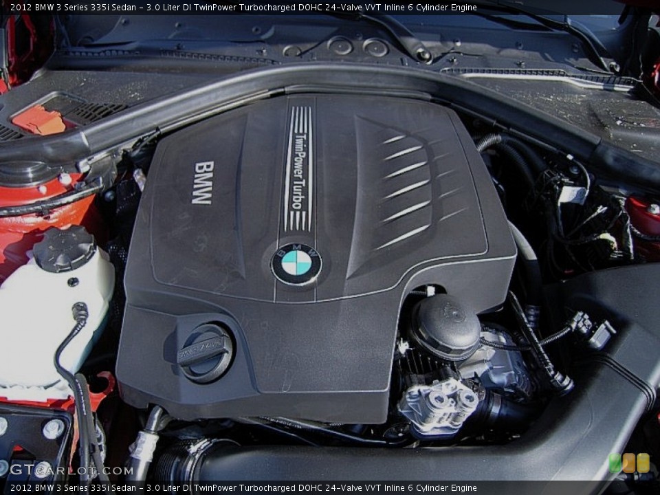 3.0 Liter DI TwinPower Turbocharged DOHC 24-Valve VVT Inline 6 Cylinder Engine for the 2012 BMW 3 Series #60828845