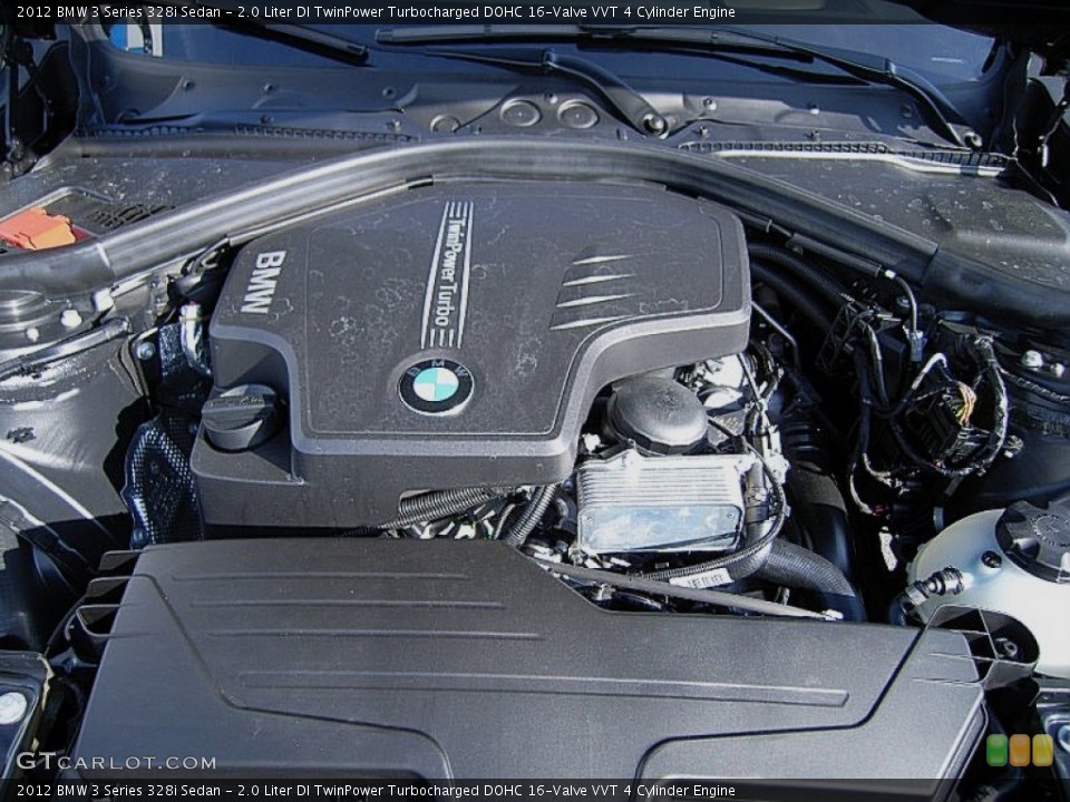2.0 Liter DI TwinPower Turbocharged DOHC 16-Valve VVT 4 Cylinder Engine for the 2012 BMW 3 Series #60828905