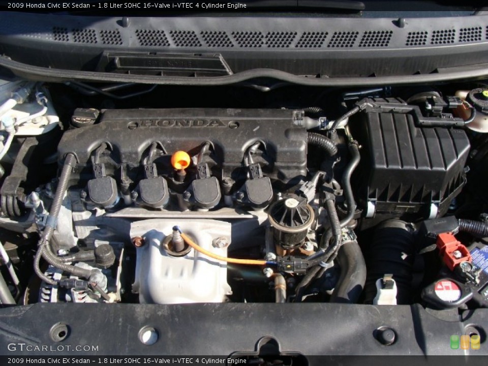 1.8 Liter SOHC 16-Valve i-VTEC 4 Cylinder Engine for the 2009 Honda Civic #60832474