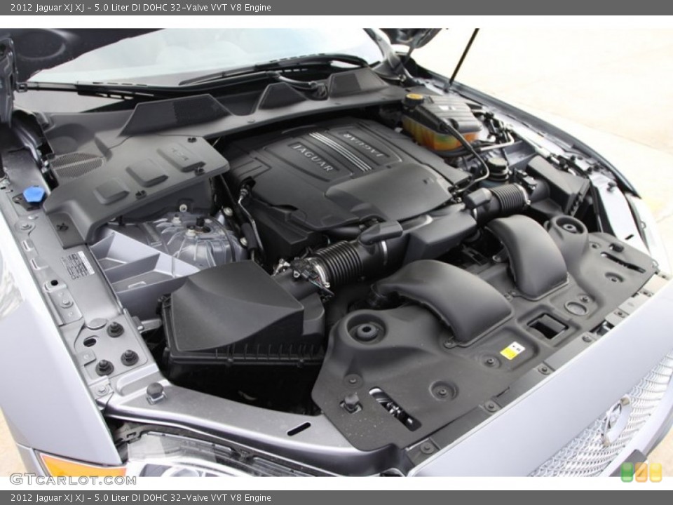 5.0 Liter DI DOHC 32-Valve VVT V8 Engine for the 2012 Jaguar XJ #60838055