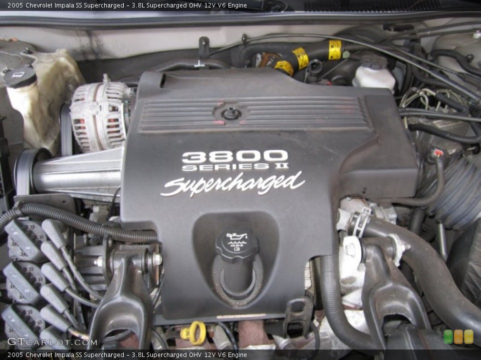 3.8L Supercharged OHV 12V V6 Engine for the 2005 Chevrolet Impala #60848707