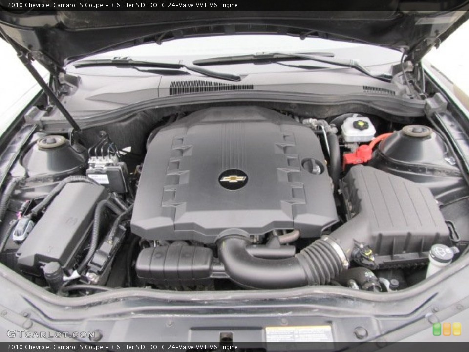 3.6 Liter SIDI DOHC 24-Valve VVT V6 2010 Chevrolet Camaro Engine
