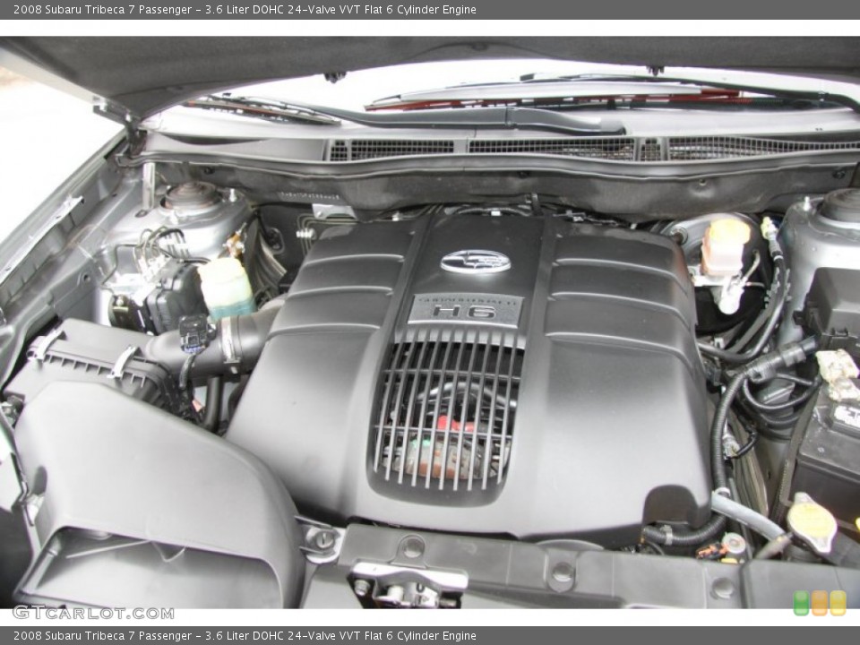 3.6 Liter DOHC 24-Valve VVT Flat 6 Cylinder Engine for the 2008 Subaru Tribeca #60865872