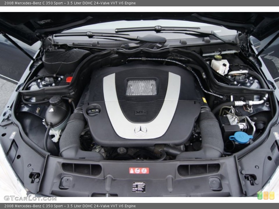 3.5 Liter DOHC 24-Valve VVT V6 Engine for the 2008 Mercedes-Benz C #60875433