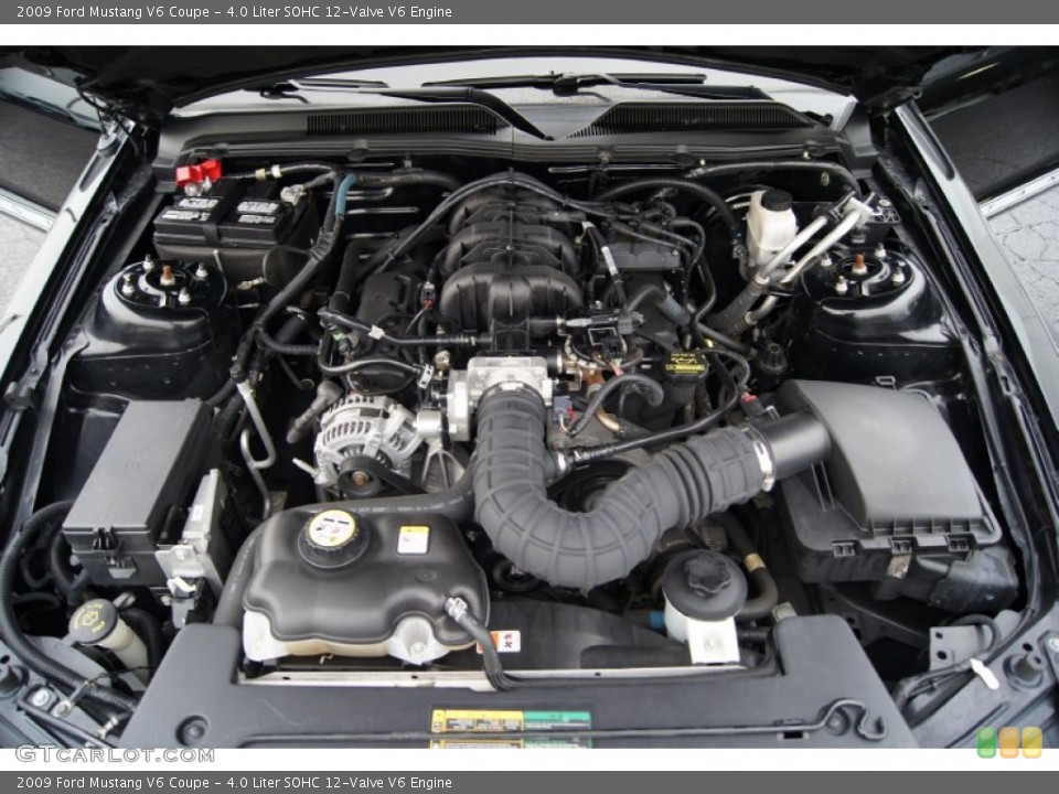4.0 Liter SOHC 12-Valve V6 Engine for the 2009 Ford Mustang #60875775