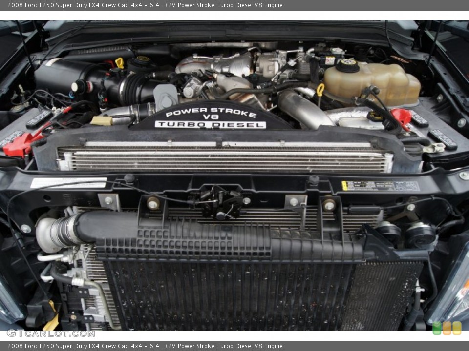 6.4L 32V Power Stroke Turbo Diesel V8 Engine for the 2008 Ford F250 Super Duty #60876984
