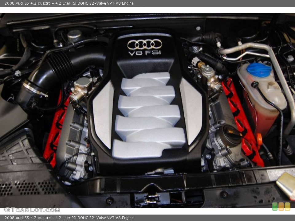 4.2 Liter FSI DOHC 32-Valve VVT V8 Engine for the 2008 Audi S5 #60878880