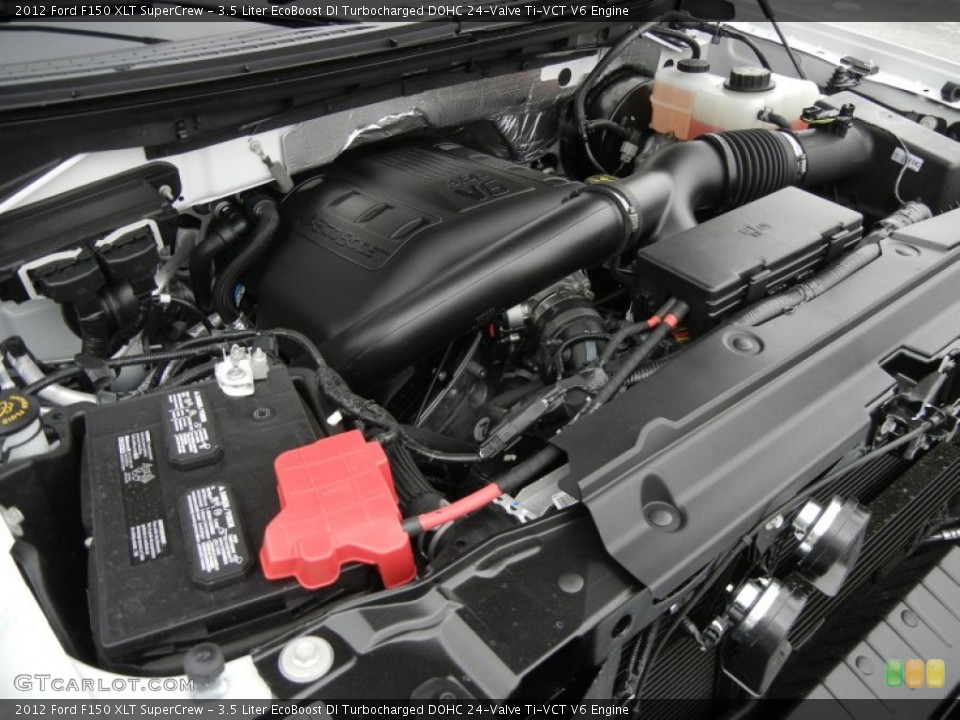 3.5 Liter EcoBoost DI Turbocharged DOHC 24-Valve Ti-VCT V6 Engine for the 2012 Ford F150 #60881313