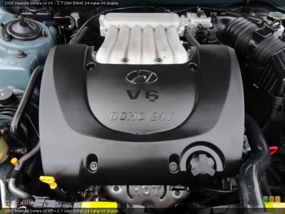2.7 Liter DOHC 24 Valve V6 Engine for the 2005 Hyundai Sonata 60883572