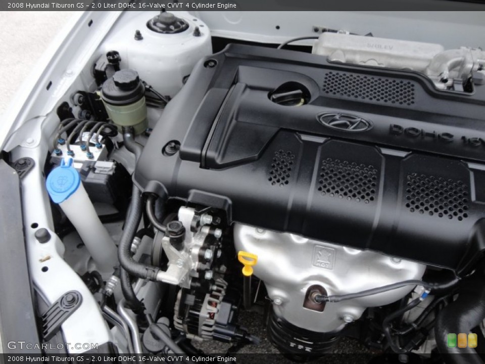 2.0 Liter DOHC 16-Valve CVVT 4 Cylinder Engine for the 2008 Hyundai Tiburon #60884034