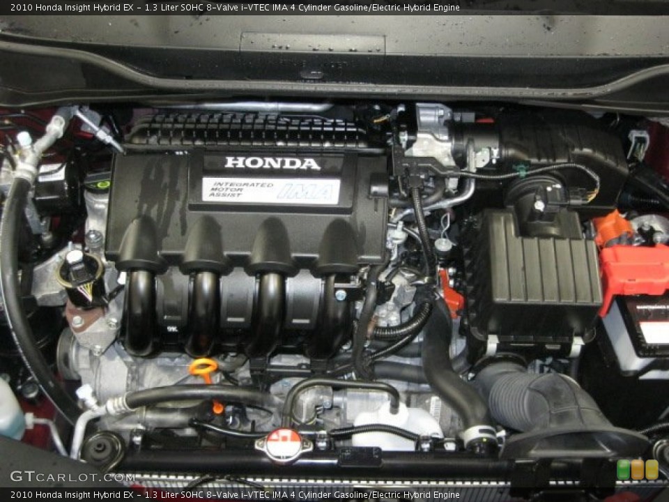 1.3 Liter SOHC 8-Valve i-VTEC IMA 4 Cylinder Gasoline/Electric Hybrid Engine for the 2010 Honda Insight #60889931