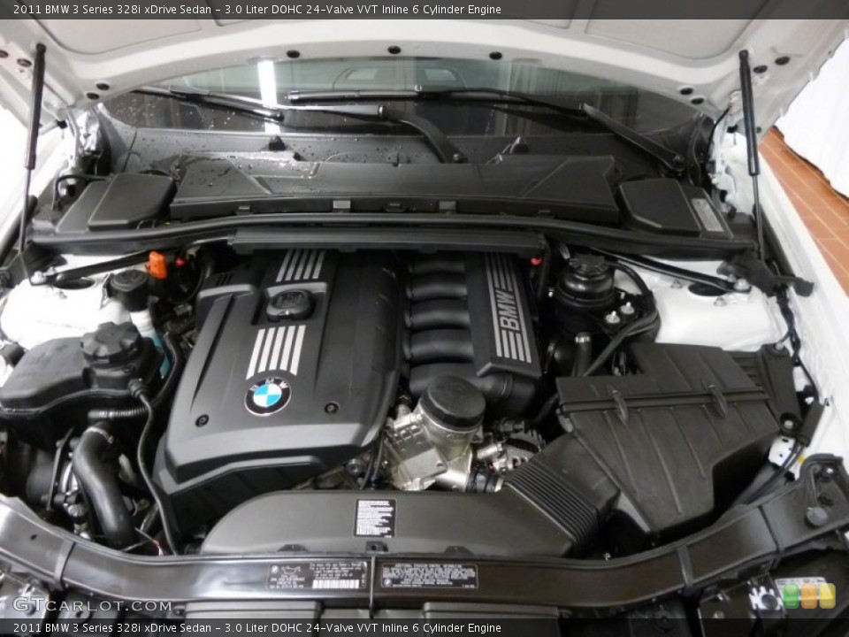 3.0 Liter DOHC 24-Valve VVT Inline 6 Cylinder Engine for the 2011 BMW 3 Series #60891153