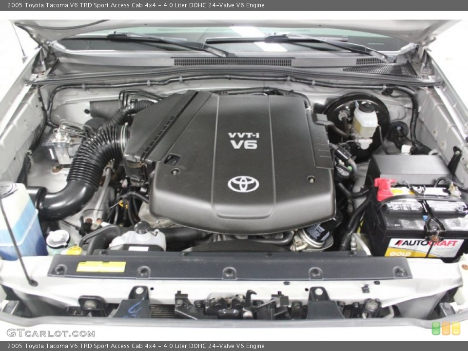 4.0 Liter DOHC 24-Valve V6 Engine for the 2005 Toyota Tacoma #60903913