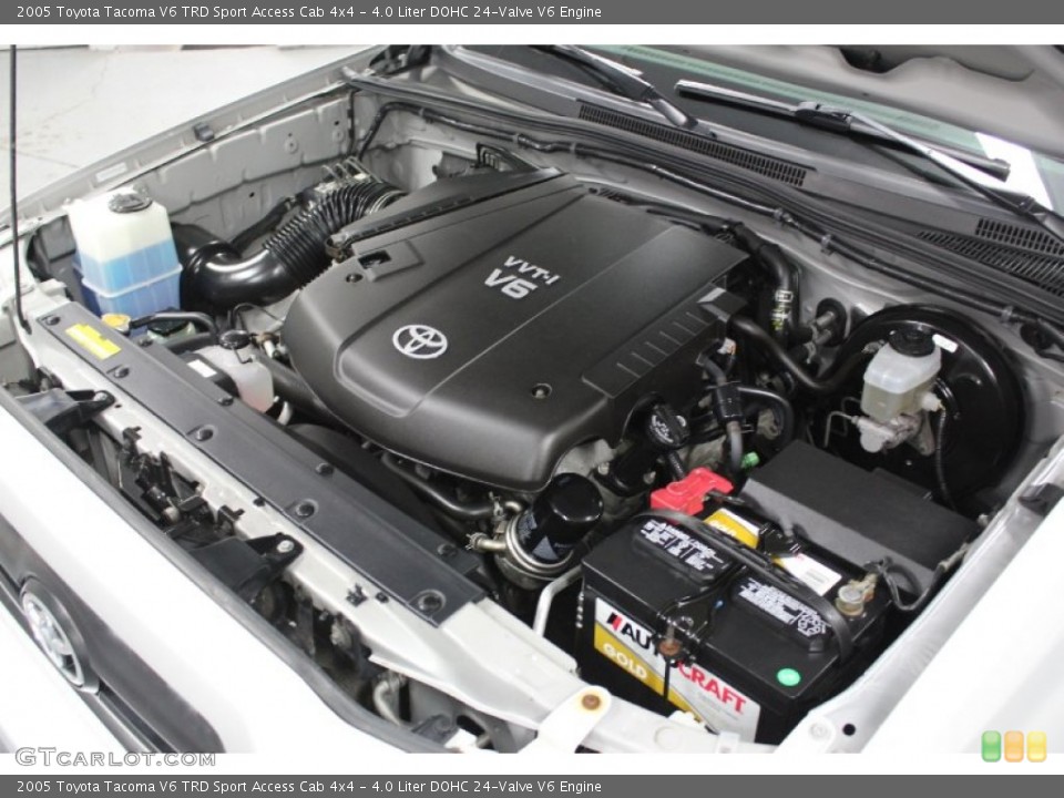 4.0 Liter DOHC 24-Valve V6 Engine for the 2005 Toyota Tacoma #60903919