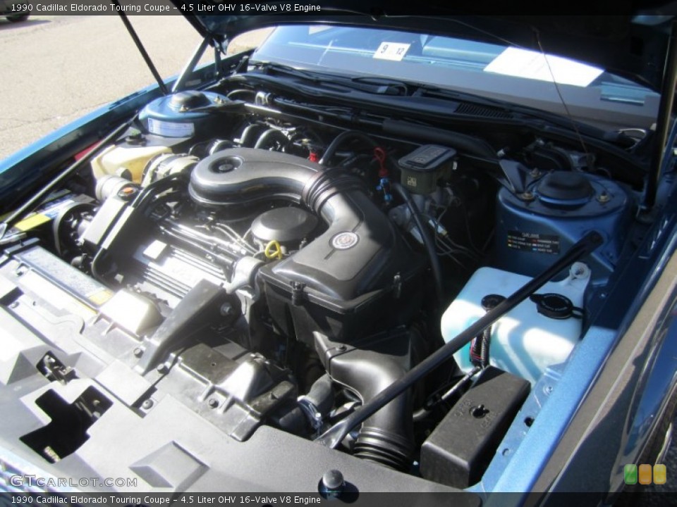 4.5 Liter OHV 16-Valve V8 Engine for the 1990 Cadillac Eldorado #60904483