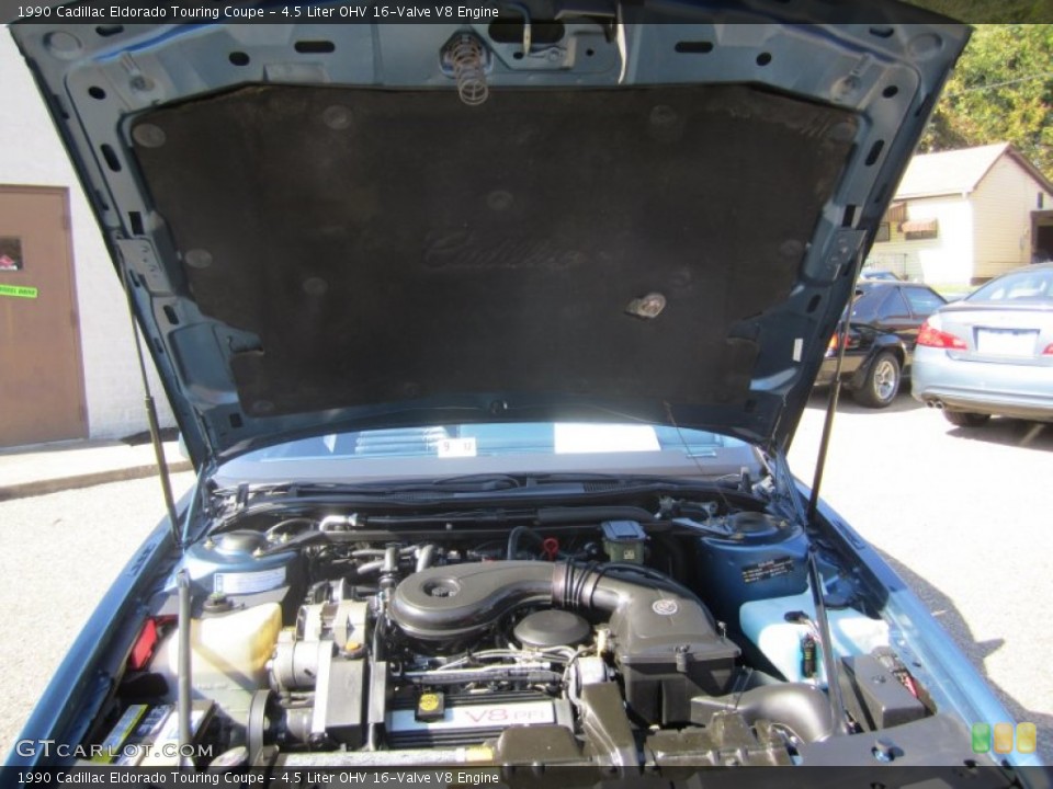 4.5 Liter OHV 16-Valve V8 Engine for the 1990 Cadillac Eldorado #60904489