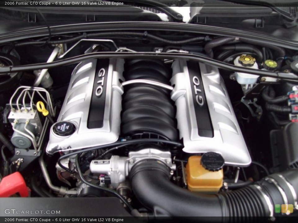 6.0 Liter OHV 16 Valve LS2 V8 Engine for the 2006 Pontiac GTO #60912532