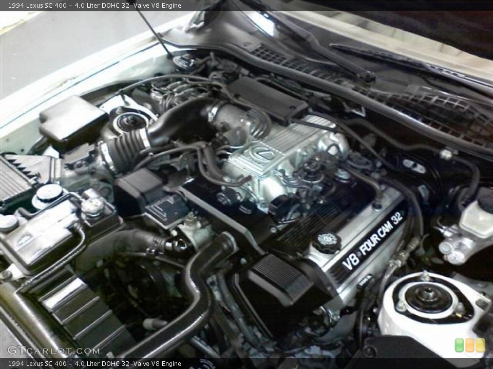 4.0 Liter DOHC 32-Valve V8 1994 Lexus SC Engine