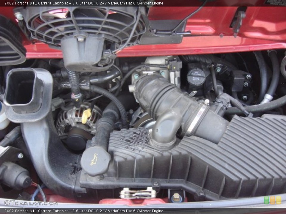3.6 Liter DOHC 24V VarioCam Flat 6 Cylinder Engine for the 2002 Porsche 911 #60916519