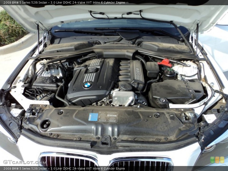 3.0 Liter DOHC 24-Valve VVT Inline 6 Cylinder Engine for the 2009 BMW 5 Series #60925046