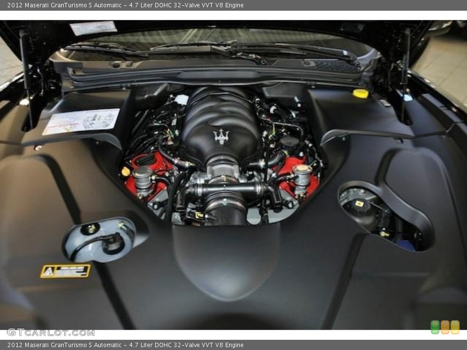 4.7 Liter DOHC 32-Valve VVT V8 Engine for the 2012 Maserati GranTurismo #60926930