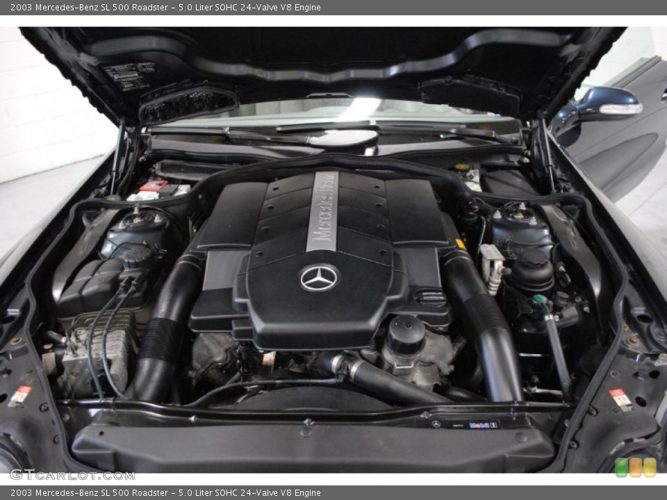 5.0 Liter SOHC 24-Valve V8 Engine for the 2003 Mercedes-Benz SL #60939270