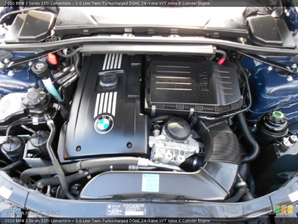 3.0 Liter Twin-Turbocharged DOHC 24-Valve VVT Inline 6 Cylinder Engine for the 2010 BMW 3 Series #60942633