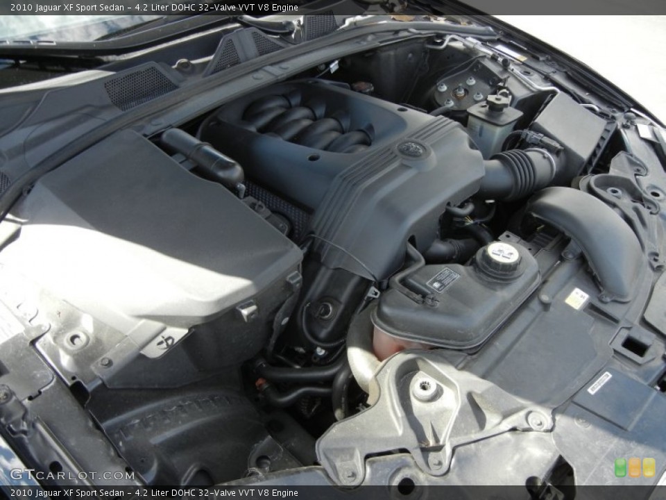 4.2 Liter DOHC 32-Valve VVT V8 Engine for the 2010 Jaguar XF #60952302