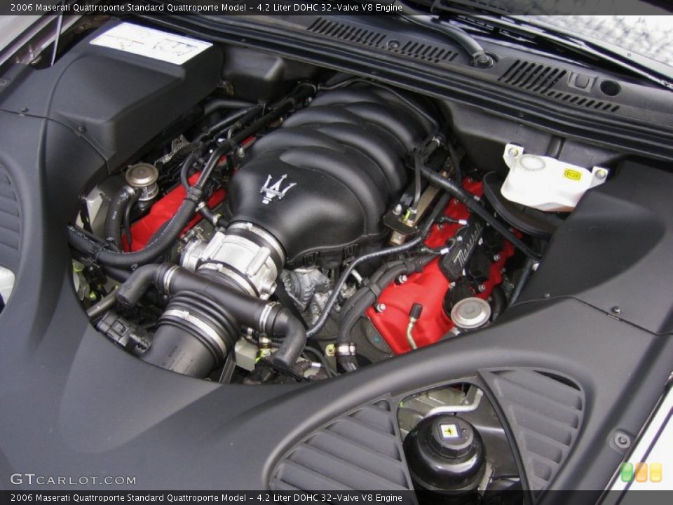 4.2 Liter DOHC 32-Valve V8 Engine for the 2006 Maserati Quattroporte #60952530