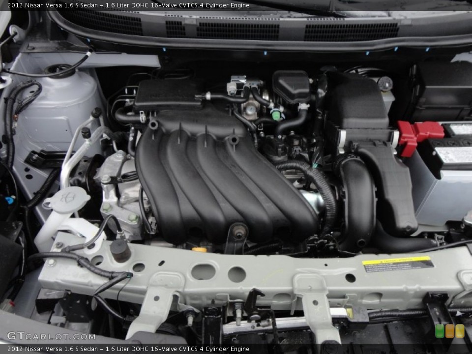 1.6 Liter DOHC 16-Valve CVTCS 4 Cylinder Engine for the 2012 Nissan Versa #60956559